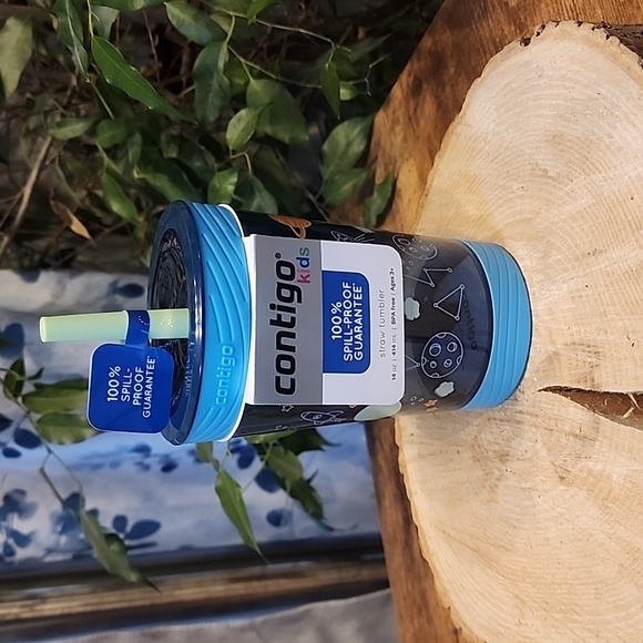 Contigo Other - Contigo Kids Print Spull Proof 14 oz Tumbler with Straw